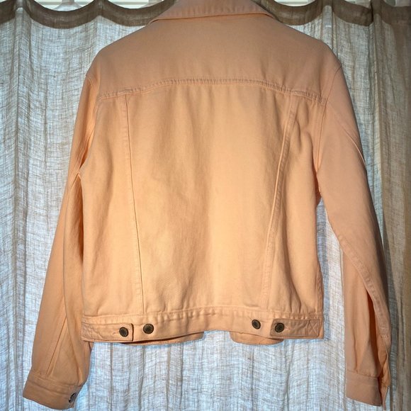 Brandy Melville Baby Pink Denim Jacket - Picture 2 of 2